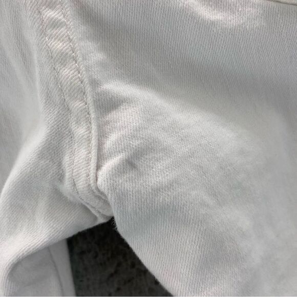 Frame Denim Le Skinny de Jeanne Women's White Mid-Rise Ankle Jeans | Size: 25 - Picture 16 of 16